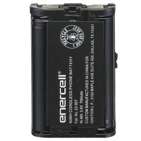 Enercell 2300907 3.6V/700mAh Ni-MH Phone Battery for Panasonic