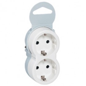 Legrand 50655 OUTLET ADAPTER 2W FRONT.VERTICAL