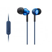 Sony MDR-EX110AP/L EX Series Earbud Headset with Mic (Blue)