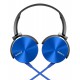Sony MDR-XB450AP/L Extra Bass Smartphone Headset - Blue