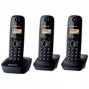 PANASONIC KX-TG1613 Cordless Phone consist of WIRLESS CALLER ID 3 HAND
