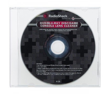 RadioShack 4400228 DVD/Blu-Ray Disc™/Game Console Lens Cleaner