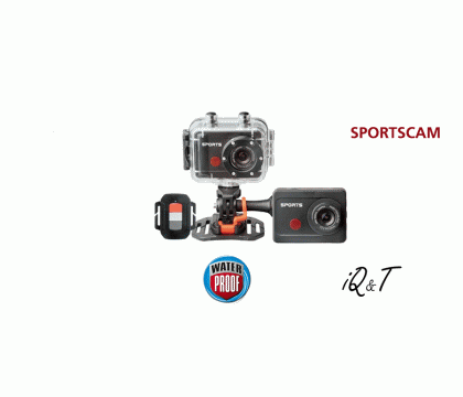 IQ&T SPORT CAM DVH-5299 12MP 2 Inch FHV 45M WATER PROOF + PACK ACC + 8GB