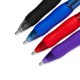 Paper Mate 89473 Profile Retractable Ballpoint Pens, 4 Colored Ink Pens