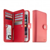 أى لوف (AI6JSTR)  جراب فى شكل محفظة مصنوع من الجلد لجهاز أيفون 6