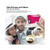 iLuv AI6PSELF SELFY - WIRELESS CAMERA SHUTTER WITH DUAL LAYER CASE FOR IPHONE 6 PLUS 5.5inch Pink