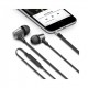 iLuv CITYLIGHTSSI Deep Bass In-Ear Metal Earphones with Mic and Remote - Silver