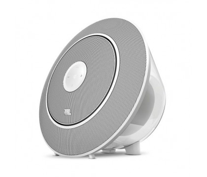 JBL Voyager White Integrated Home Audio System with Portable Wireless Speaker