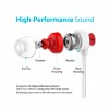 iLuv TSMORES Premium In-Ear Stereo Earphones with Mic and Remote - RED