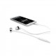 iLuv TSMORES Premium In-Ear Stereo Earphones with Mic and Remote - WHITE