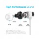 iLuv TSMORES Premium In-Ear Stereo Earphones with Mic and Remote - WHITE