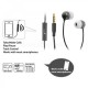 Genius 31710183100  In-Ear Mobile Headset  w/ Mic  (HS-M210) , Black