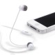 Genius 31710183101  In-Ear Mobile Headset  w/ Mic  (HS-M210) , WHITE 