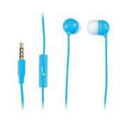 Genius 31710183103  In-Ear Mobile Headset  w/ Mic  (HS-M210) , Skyblue 