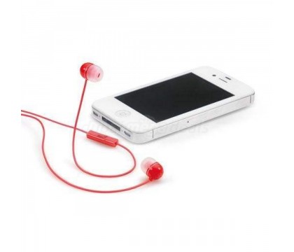 Genius 31710183104  In-Ear Mobile Headset  w/ Mic  (HS-M210) , DeepPink