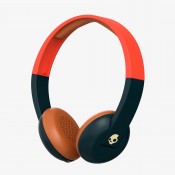 سكال كاندى (S5URHW-510) سماعة رأس تعمل بتقنية البلوتوث وذو لون أخضر قاتم/برتقالى/كريمى
