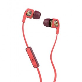 Skullcandy S2PGGY-419 Dime Coral Floral Earphone with Mic