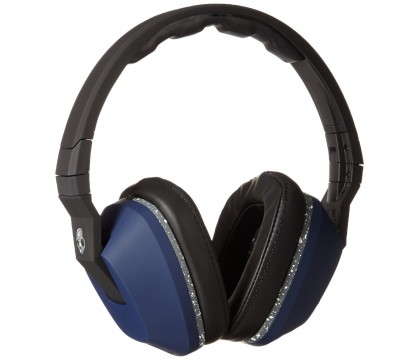 SKULLCANDY S6SCGY-442 Crusher Headset with microphone , black-blue and gray