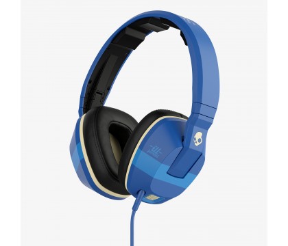 SKULLCANDY S6SCHX-459 Crusher Headset with microphone , Ill Famed Royal and Cream