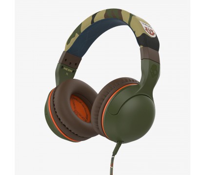 Skullcandy S6HBGY-367 HESH2 Headset with microphone1 , Camo/Olive