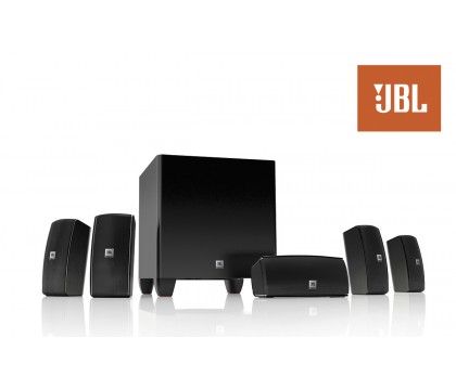 JBL CINEMA610AM Advanced 5.1 Home Theater Speaker System with Powered Subwoofer 60W RMS 99999259