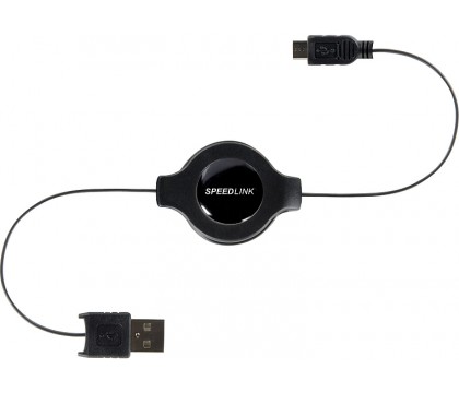 SPEEDLINK SL-1702-BK MICRO-USB TO USB FLEX CABLE, BLACK