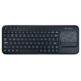 LOGITECH 920-003070 Wireless Touch Keyboard K400 with Built-In Multi-Touch Touchpad, Black