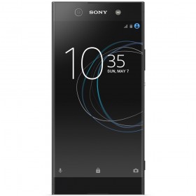 سونى (XPERIA XA1 ULTRA) تليفون محمول ذكى, ذو لون أسود + جراب + شاشة زجاج