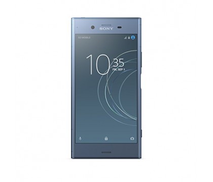 سونى (XPERIA XZ1) تليفون محمول ذكى, ذو لون أزرق + جراب + شاشة زجاج
