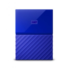 ويسترن ديجتال (WDBYNN0010BBL-WESN) هارد ديسك خارجى محمول ذو مساحة تخزينية 1 تيرا بايت, ذو لون أزرق