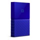 Western Digital WDBYNN0010BRD-WESN 1TB My Passport  Portable External Hard Drive-USB 3.0, Blue