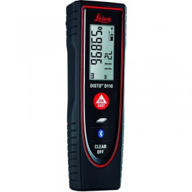 Leica Geosystems© DISTO™ D110 laser distance meter up to 60 meters, Bluetooth, with 2× AAA battery 