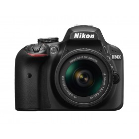Nikon D3400 AF-P DX NIKKOR 18-55mm f/3.5-5.6G VR Lens, 24.2MP, FHD, Black
