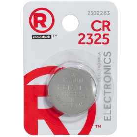 راديوشاك (CR2325) بطاريات ليثيوم 3 فولت مستديرة الشكل ذات سعة 190 مللى أمبير