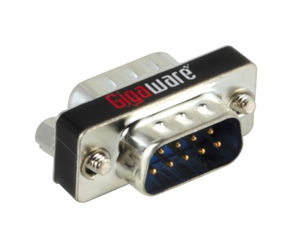 Gigaware 2601410 DB9 Male to DB9 Male Serial Coupler