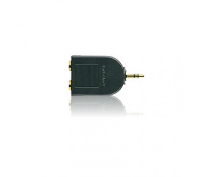 Radioshack 2740888 Gold-Plated Y-Adapter, 1/4 Inch Jacks to 1/8 Inch Plug