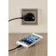 Hama 00102091 Quick and Travel Charger for Apple iPhone 5/5s/5c/6/6 Plus, MFI