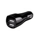 Hama 00123587 Auto-Detect USB Dual Car Charger, 5 V/4.8 A, black 