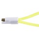 Hama 00136112 Magnet Charging/Sync Cable, yellow