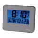 Hama  RC 650 RADIO CONTROLLED ALARM CLOCK, GREY 00136205