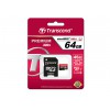 Transcend TS64GUSDU1 MicroSDXC/SDHC 64G Class 10 UHS-I 300x (Premium) With adapter