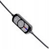 سبييدلينك (SL-8776-BK-01) سماعة رأس ستيريو ذات طرف يو إس بى - أسود