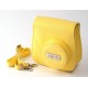 فوجى (Instax Mini 8) حقيبة لكاميرا Instax Mini 8 ذات لون أصفر