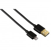 Hama 00119421 Lightning to USB Cable for Charging and synchronization for iPad, iphone and ipod devices , 1.5 m, Black