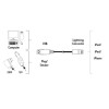 Hama 00119421 Lightning to USB Cable for Charging and synchronization for iPad, iphone and ipod devices , 1.5 m, Black