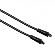 Hama 00122257 Audio Optical Fibre Cable, ODT plug (Toslink), gold-plated, 3.0 m