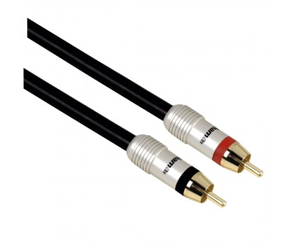 Hama 00079030 Connection Cable 2 RCA(phono) Plugs - 2 RCA (phono) Plugs, 0.75 m