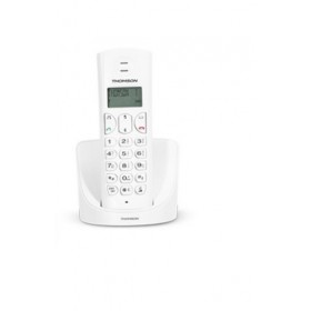 طومسون (TH-103DWE) تليفون لاسلكى ذو لون أبيض