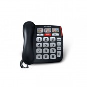 Thomson TH-520FBLK SAFY Corded Phone , Black