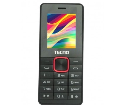 تكنو (T349) تليفون محمول ثنائى الشريحة ذو لون أحمر